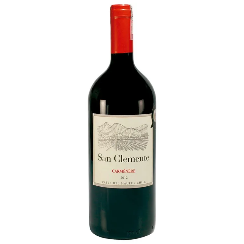 Vinho Chileno San Clemente Carménère Tinto 1l