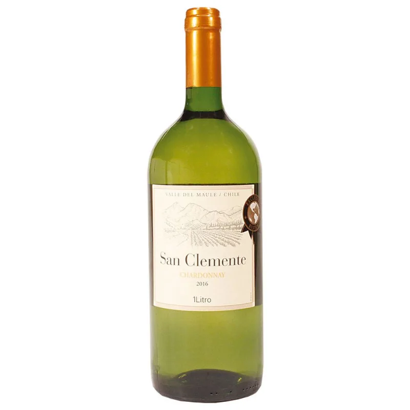 Vinho Chileno San Clemente Chardonnay Branco 1l