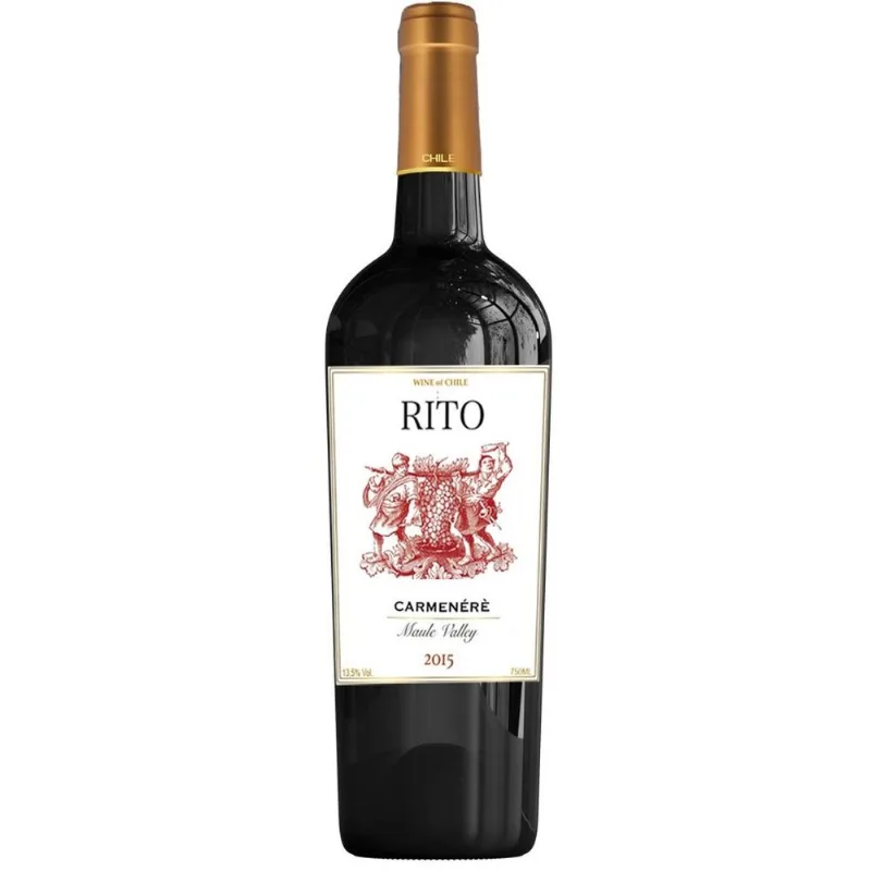 Vinho Chileno Rito Carmenérè Tinto 750ml