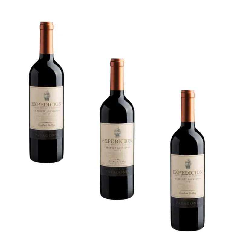 Kit 3 Vinho Tinto Expedicion Cabernet Sauvignon 2023 750ml
