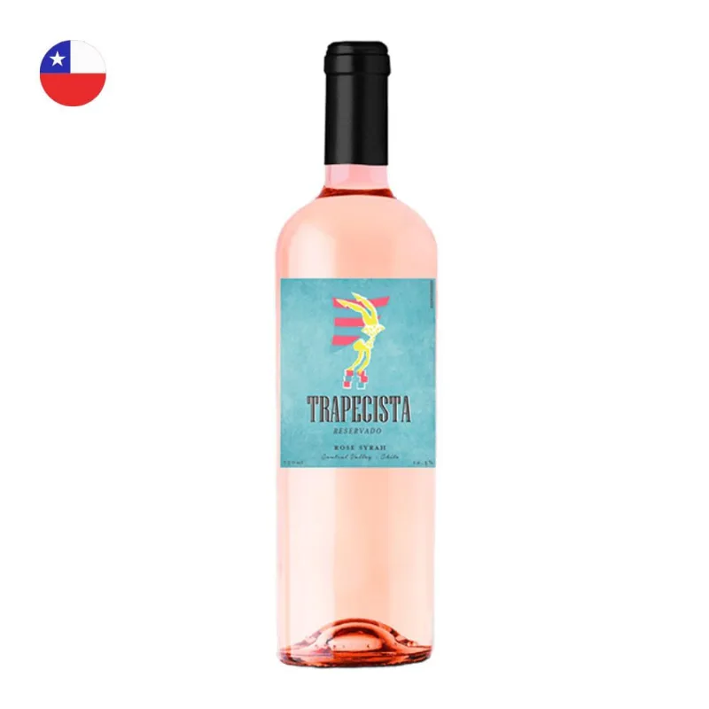 Vinho Trapecista Reservado Rosé Syrah Rosé Chile 750ml