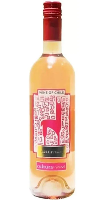 Vinho Cultura Vini Rosé - Chileno 750 Ml - Não Informado - Bebidas