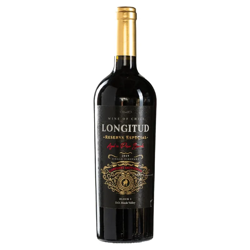 Vinho Chileno Tinto Cabernet Sauvignon Reserva Especial longitud
