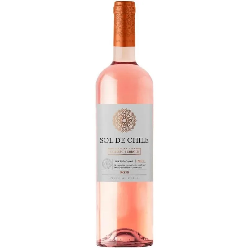 Vinho Chileno Sol de Chile Pink Moscato 750ml