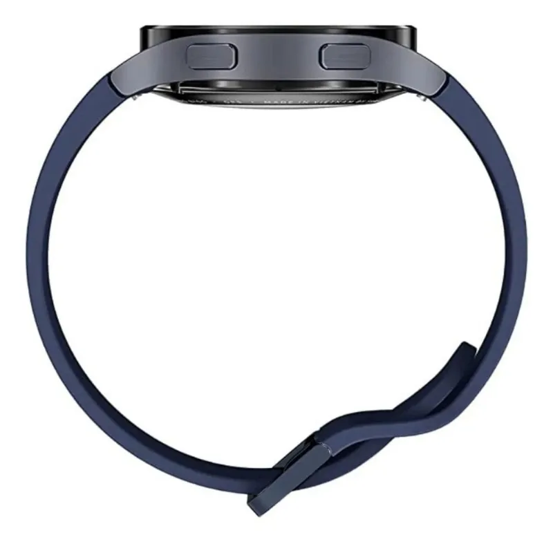 Pulseira Lisa Azul Marinho Emborrachada Para SAM Watch 7