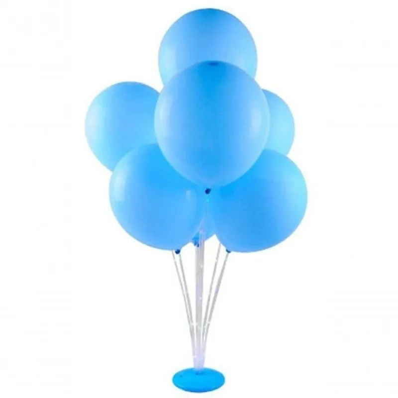Balões De Led Iluminados Azul 5pcs
