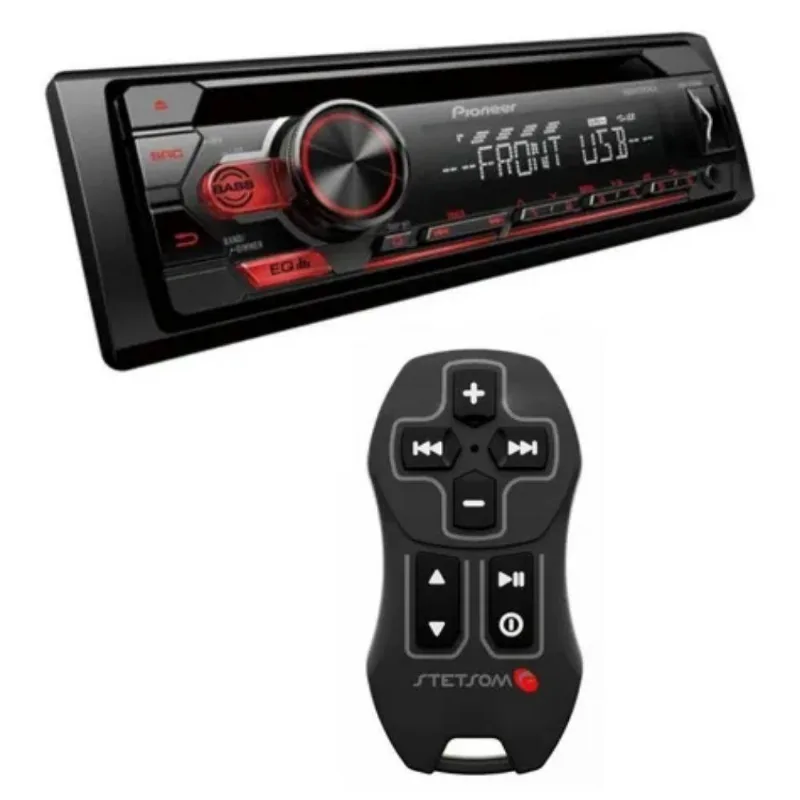 Toca CD Pioneer DEH-S1250UB USB + Controle de Longa Distância
