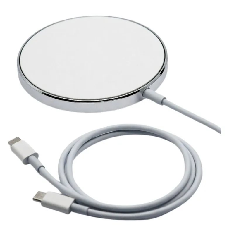 Base Indução 15W Branco Moderno Uso Diário