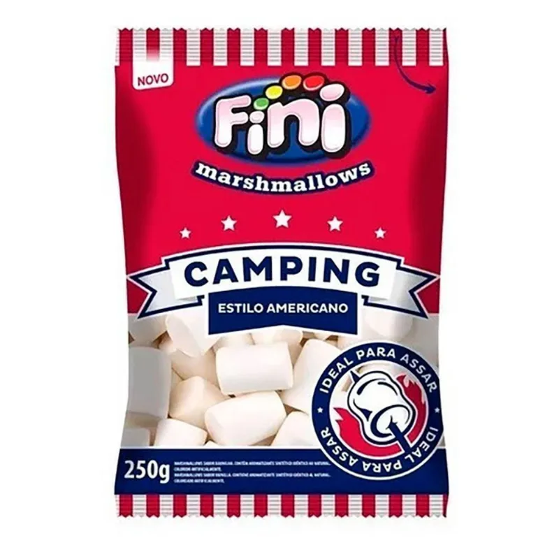 Marshmallows Para Assar Estilo Americano 250G Fini - 2 Unid
