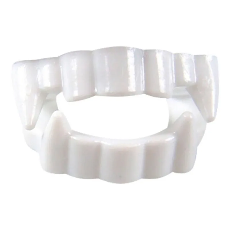 25 Dentaduras De Plástico Vampiro Sacolinha Festas -Barato