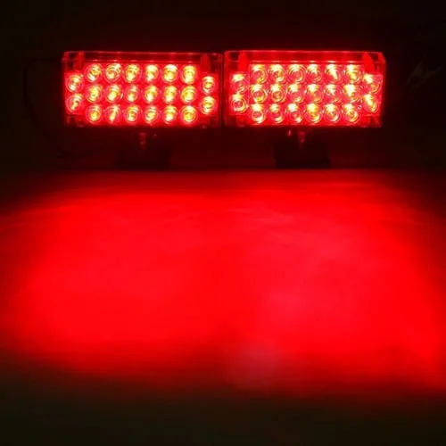 Kit Strobo Led vermelho Type-r, Para Moto Carro E Outros Veiculos - Não Disponível - Automotivo