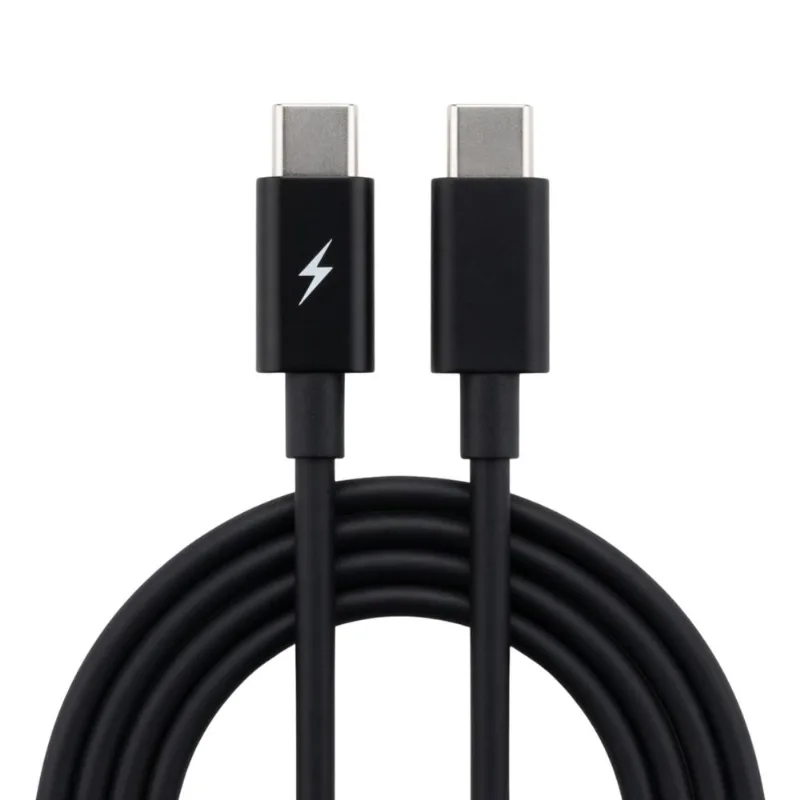 Fio Blindado USB Tipo C Turbo 1 Metro Preto Durabilidade