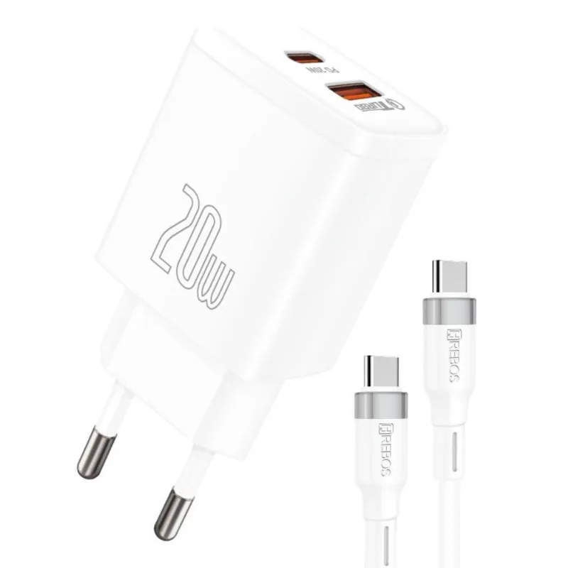 Carregador 20w Turbo Branco Para Samsung A20