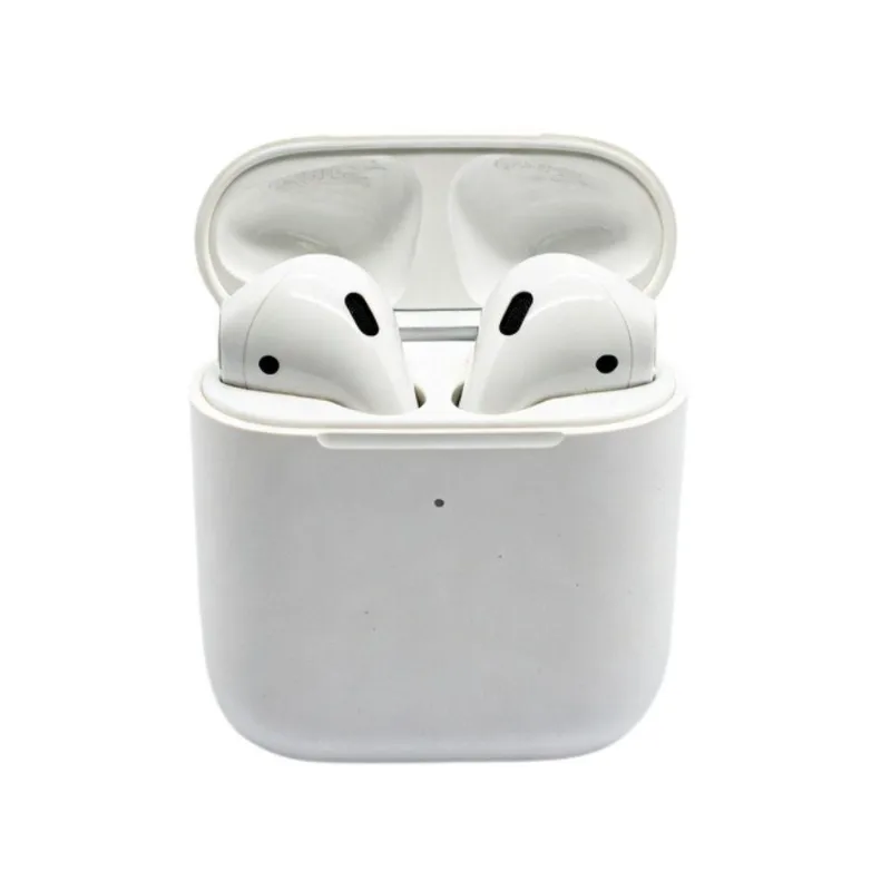 Fone De Ouvido Bluetooth Mdm I12 Sem Fio Para Gym Com Caixa De Carregamento Portátil Branco