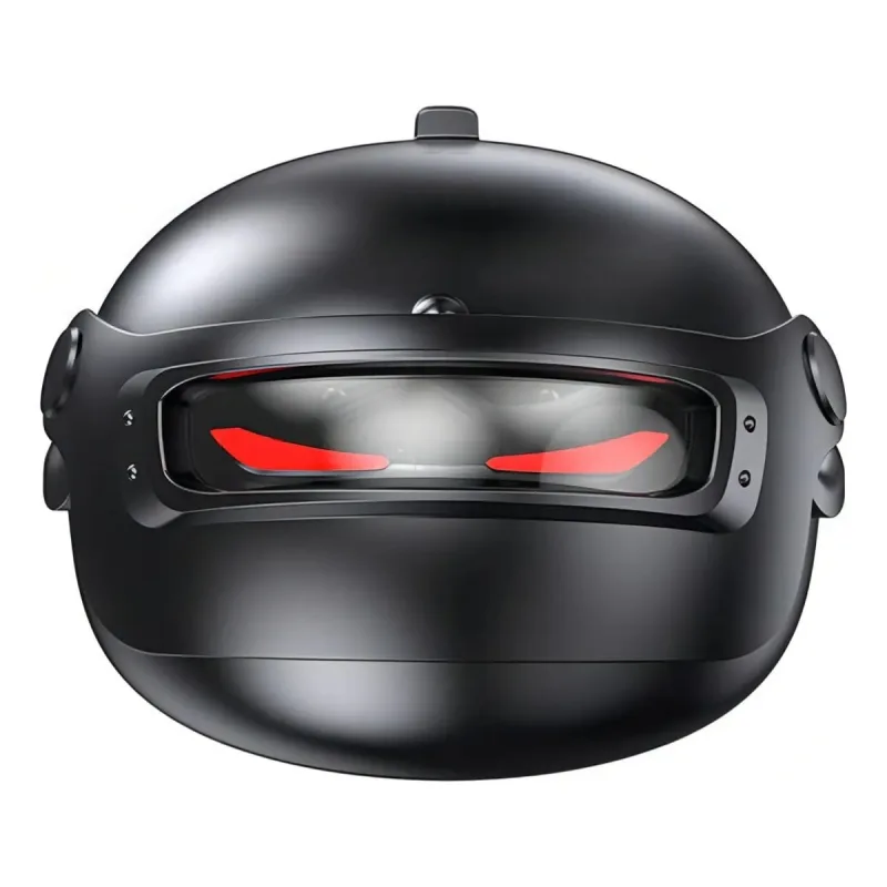 Fone de ouvido Formato Capacete Audio Cyberpunk RGB Inovador - MDM - áudio