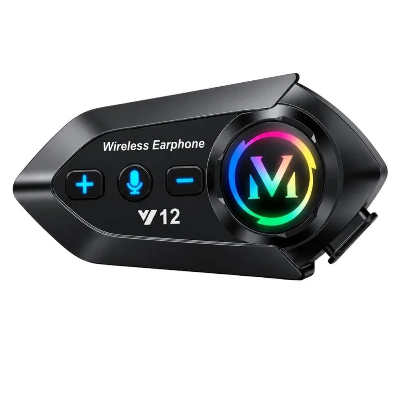 Fone de Ouvido Bluetooth MDM Fone Cpct Moto Recarregável Som Hd 5.3 Preto - MDM - áudio