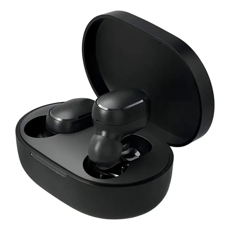 Fone de Ouvido Bluetooth TWS MDM Dots Wireless com Case Recarregável e Microfone Preto - MDM - áudio