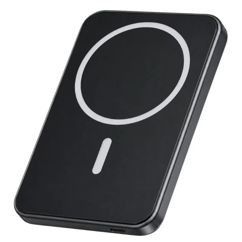 Carregador por Indução Portátil MDM para Celular sem Fio 5000mAh Preto - MDM - Celular E Smartphone