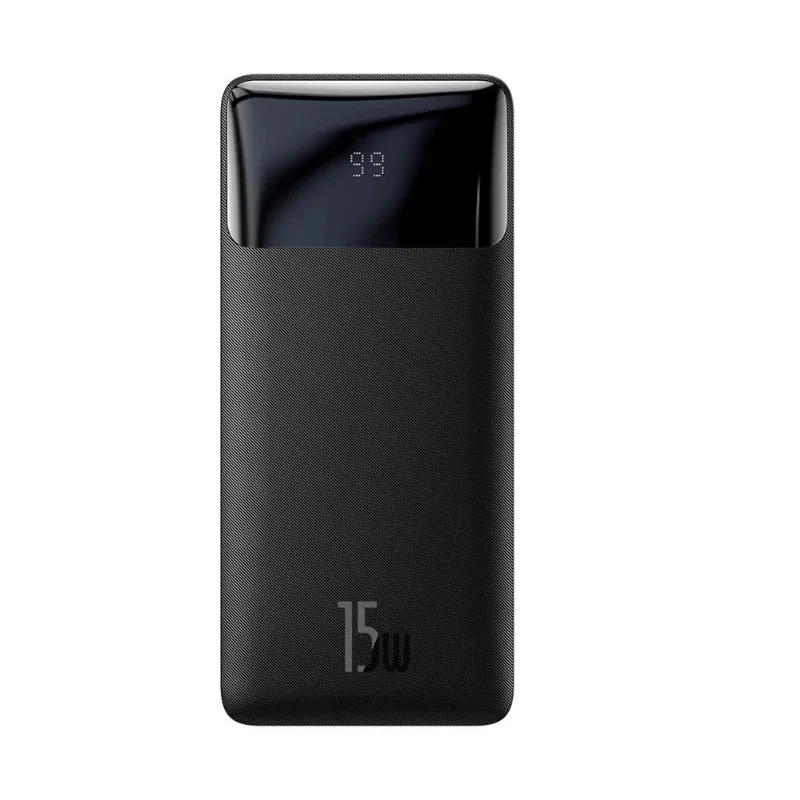Carregador Portátil Emergência Preto 22.5w Tecnologia Rápida