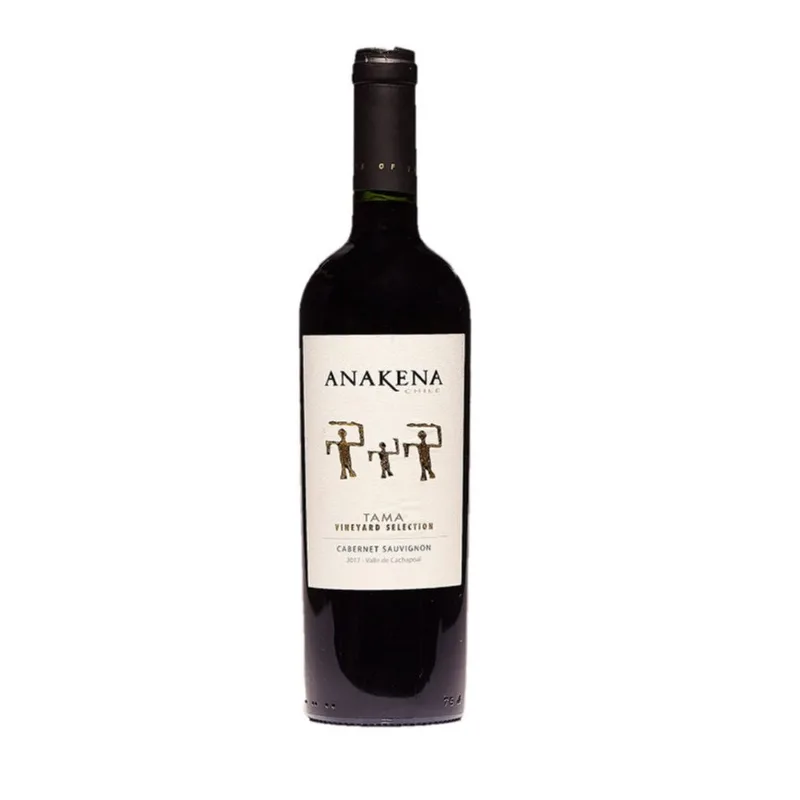 Vinho Tinto Chileno Cabernet Sauvignon Tama Anakena 750ml