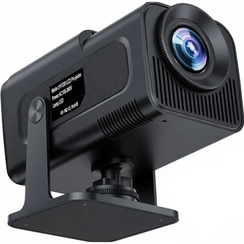 Mini Projetor Portátil MDM LHY320 para Cinema em Casa Resolução Até 1080P LED LCD - MDM - Tv E Vídeo