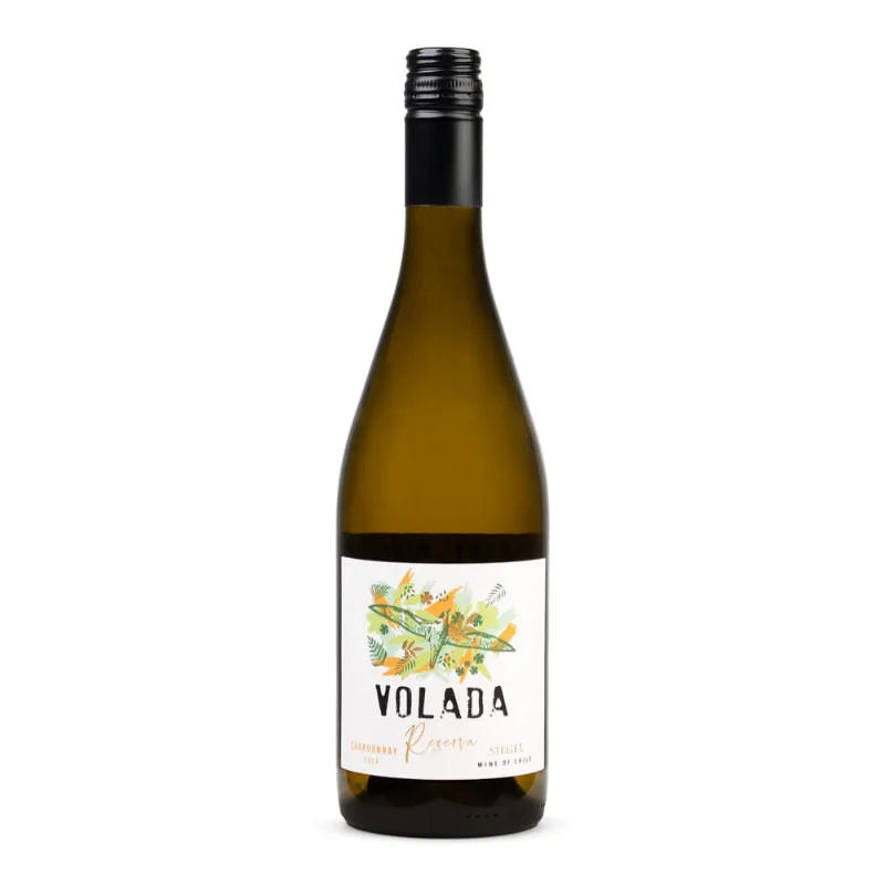 Vinho Branco Chileno Volada Chardonnay Reserva Garrafa 750 mL