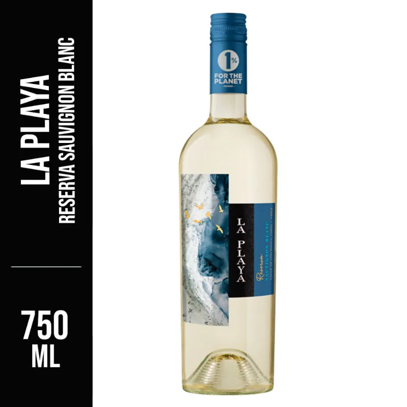 Vinho Chileno La Playa Reserva Sauvignon Seco Blanc 750ml