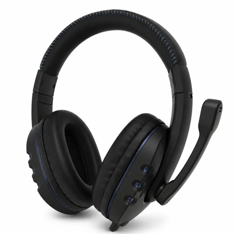 Headset Gamer com Fio MDM Som Imersivo Esports P2 com Microfone e Iluminação RGB Preto - MDM - Agro