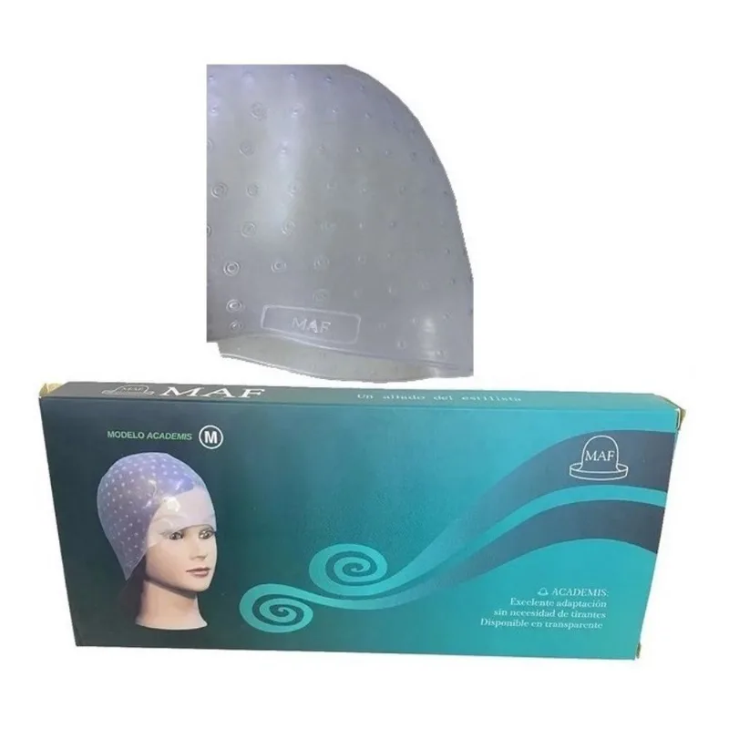 Touca De Silicone Para Reflexo E Mechas Academis