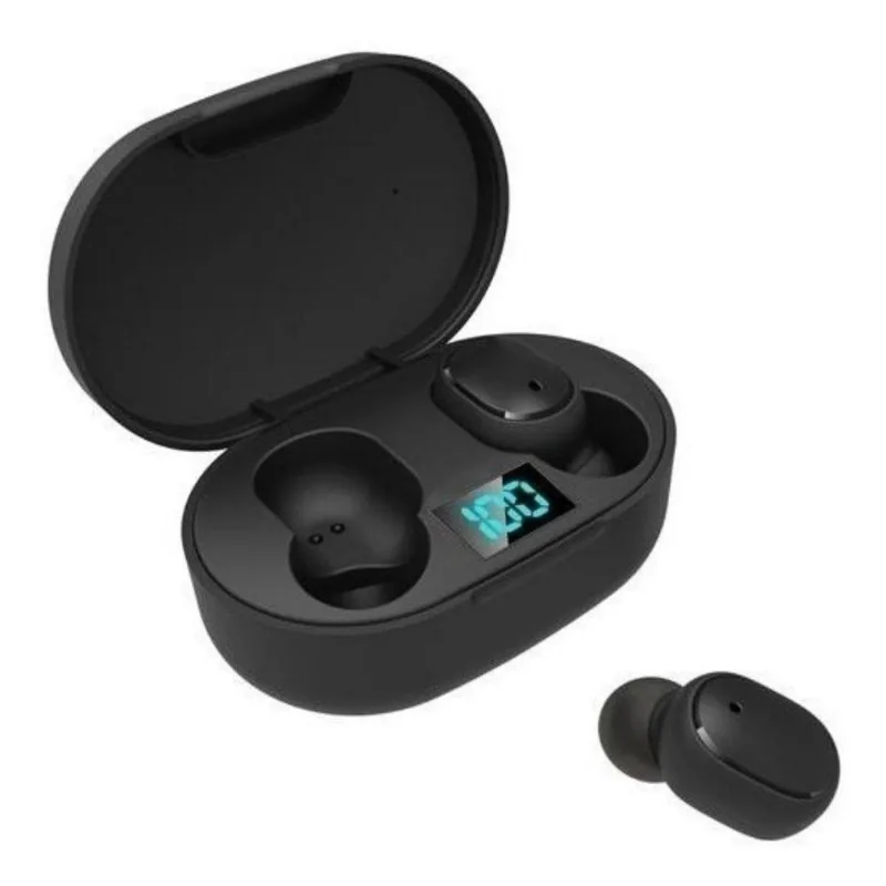 Fone Dots Preto Caixa Carga C/ Visor Para Moto G10 G20 G30