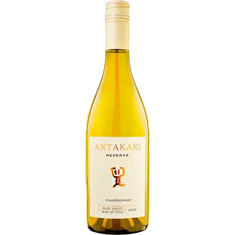 Vinho Chileno Branco Antakari Reserva Chardonnay 750 ml