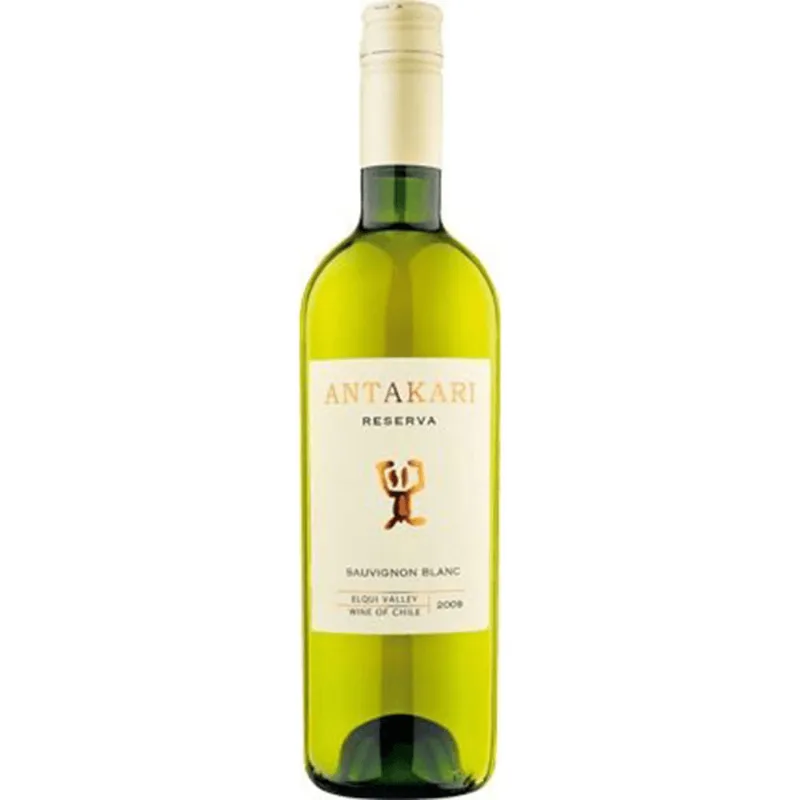 Vinho Chileno Branco Antakari Reserva Sauvignon Blanc 750 ml