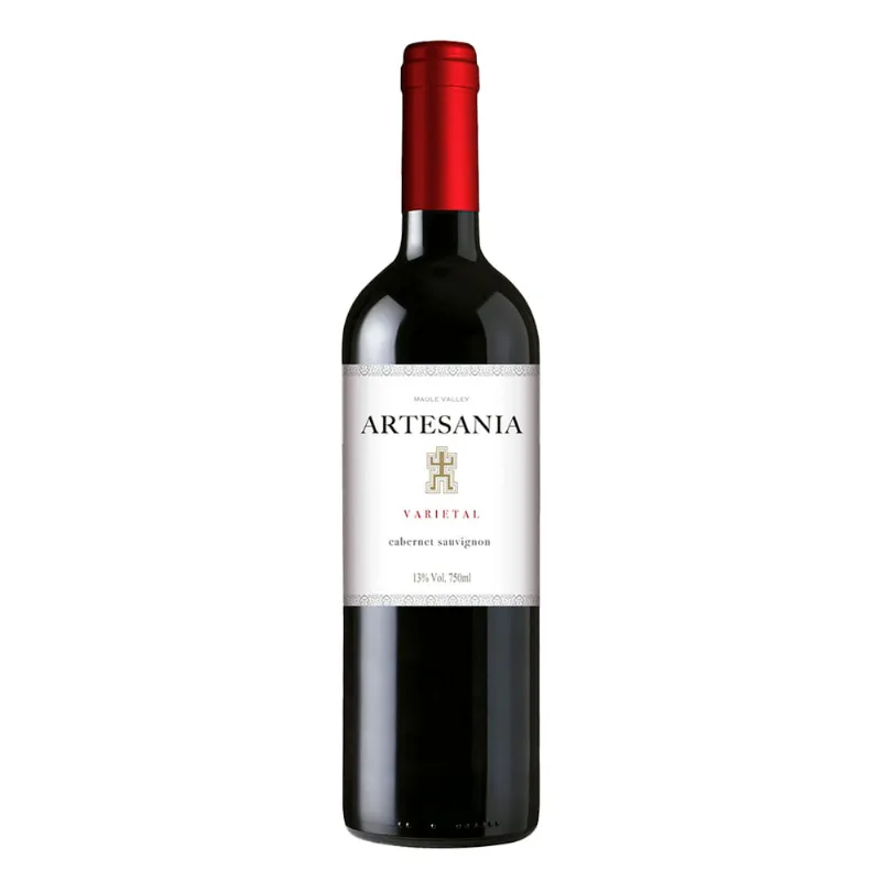 Vinho Chileno Tinto Meio Seco Artesania Varietal Cabernet Sauvignon Central Valley Garrafa 750ml