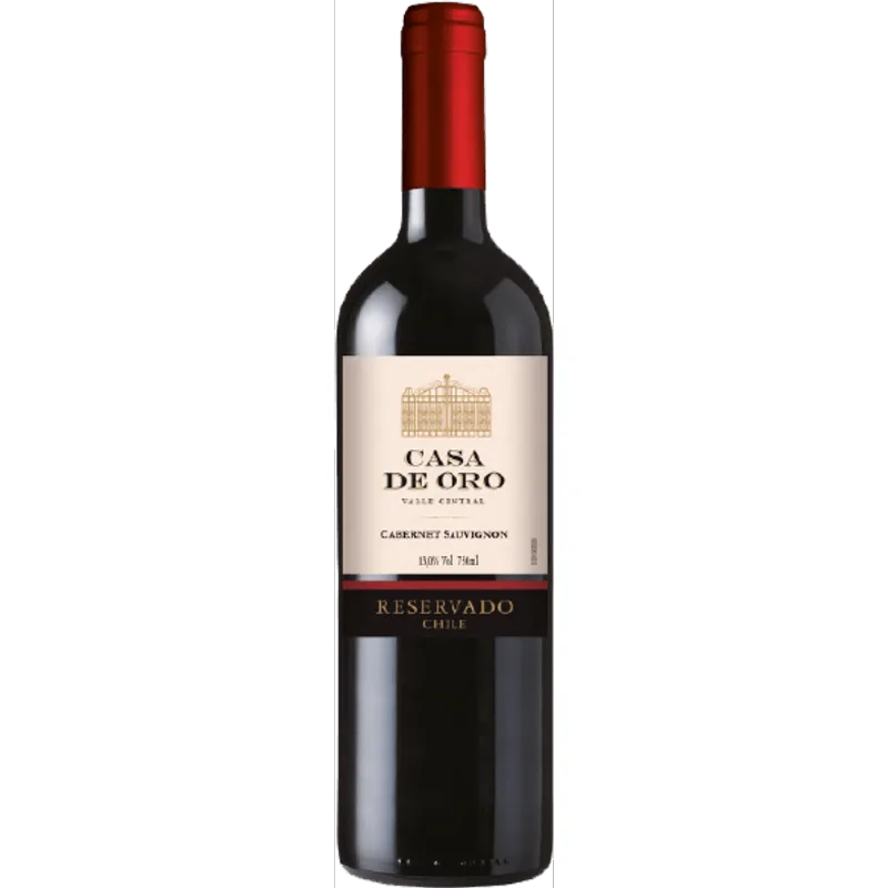 Vinho Chileno Casa Oro Reservado Cabernet Sauvignon 750ml