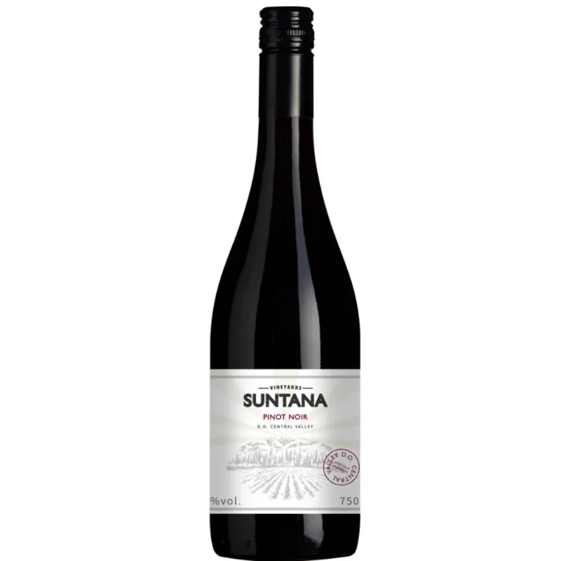 VINHO CHILENO SUNTANA TINTO PINOT NOIR GARRAFA 750ML