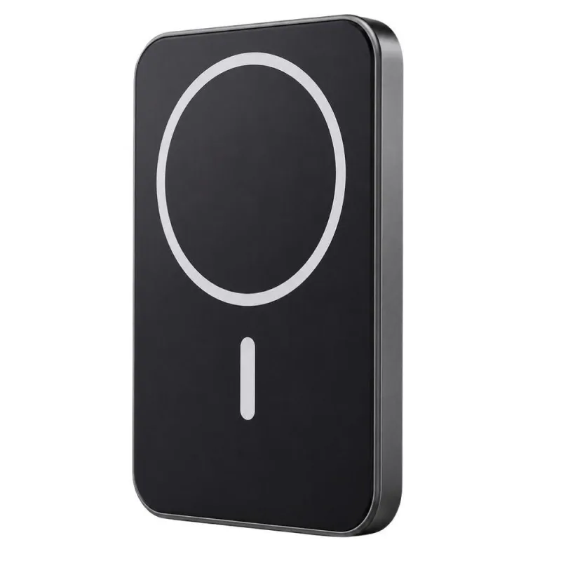 Carregador por Indução MDM 5000 Mah Wireless com Qi Preto 1 Unidade - MDM - Celular E Smartphone