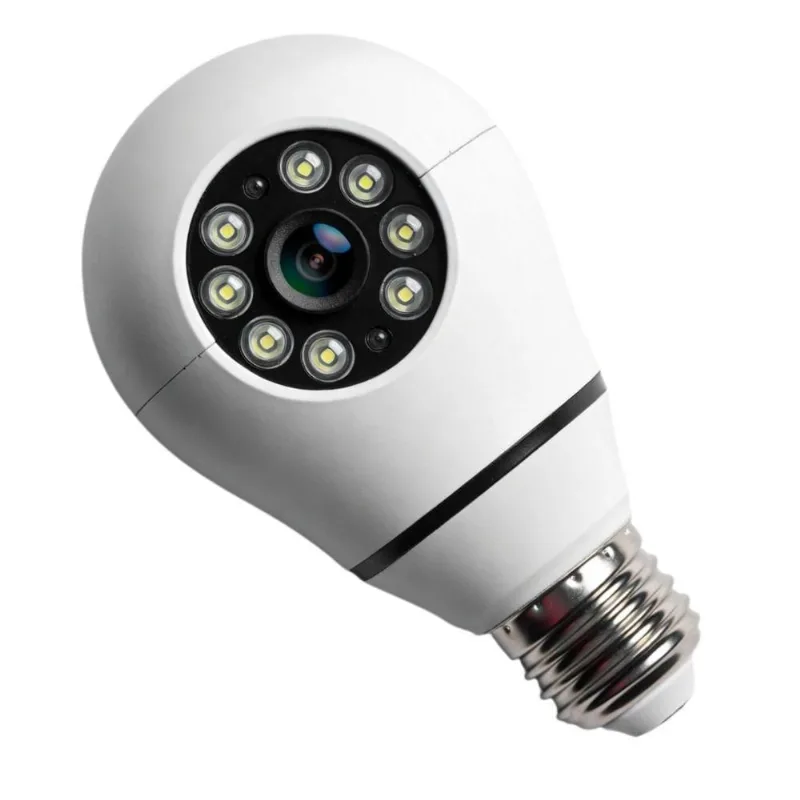 Bulbo de Vigilância MDM Full Hd com Detecção Inteligente e Conexão Wi-Fi para Segurança