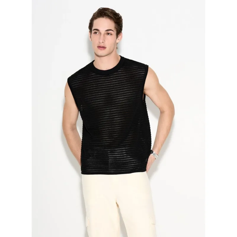 Regata Reta Tricot Black John John Masculina M