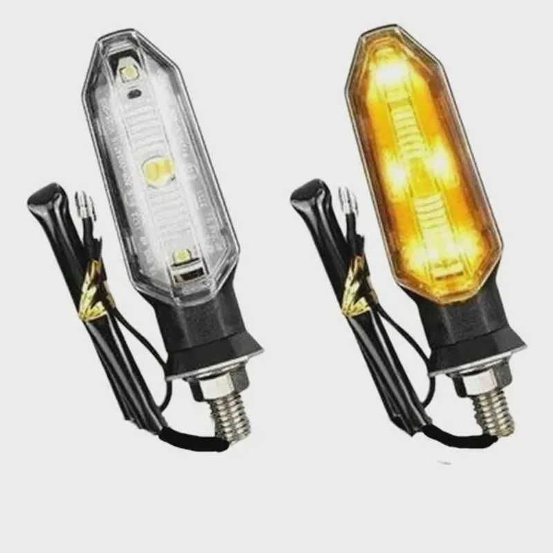 Seta Moto Pisca Led 2 Unidades
