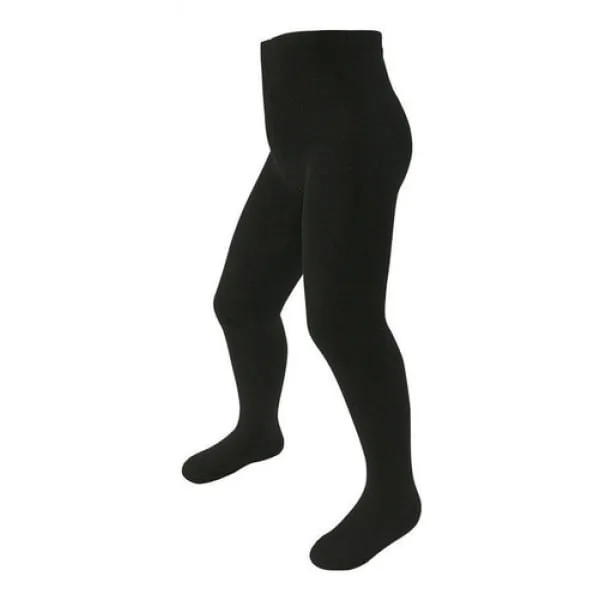 Meia Calça Lisa Infantil Preta - Não Disponível