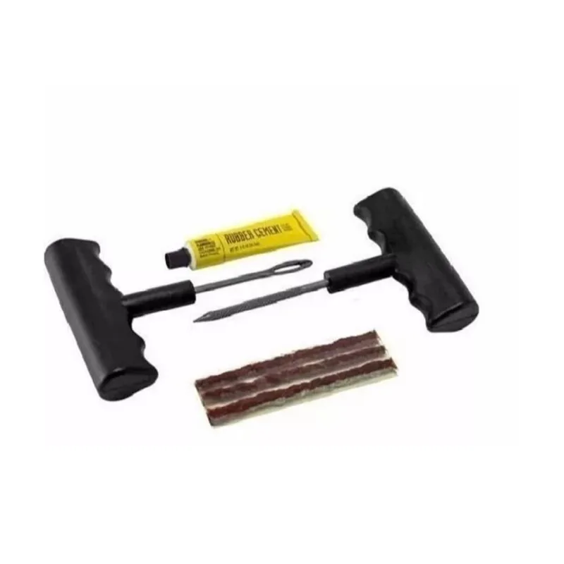 Kit Reparo Borracheiro 6 Peças Pneus Câmara Carro Moto