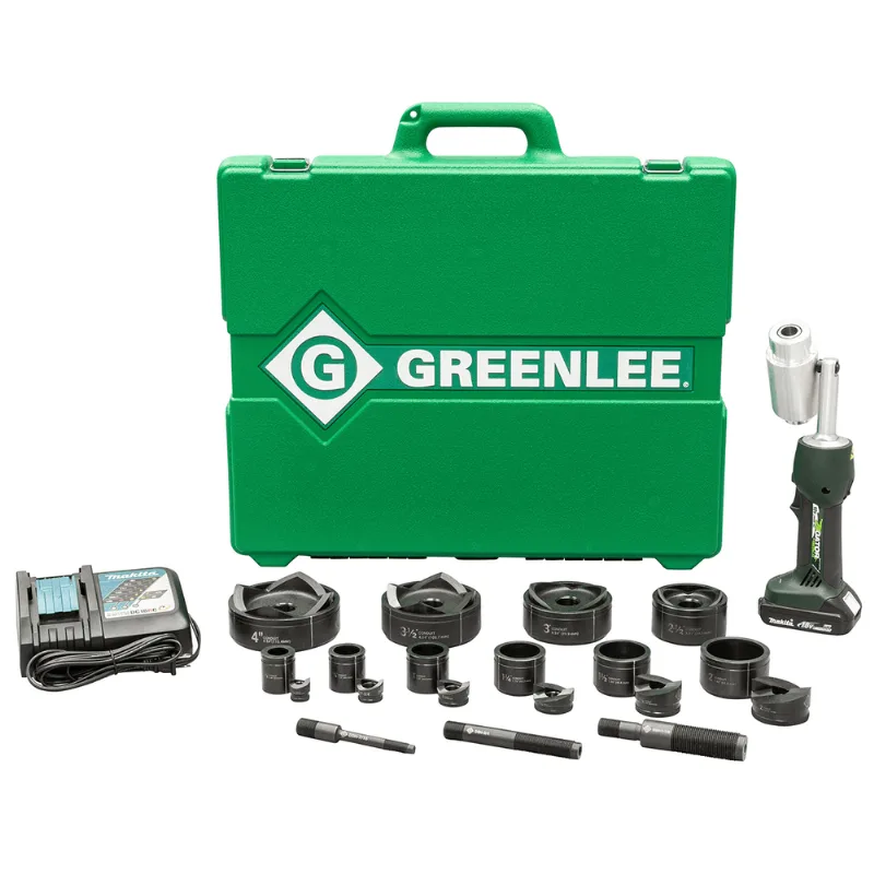 Vazador de Chapa à Bateria 1/2" a 4" Greenlee LS50L11B4 LS50L11B4