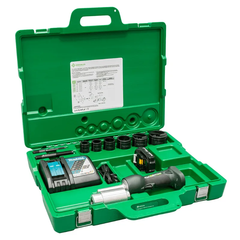 Vazador de Chapa à Bateria 1/2" a 2" Greenlee LS50L11B LS50L11B