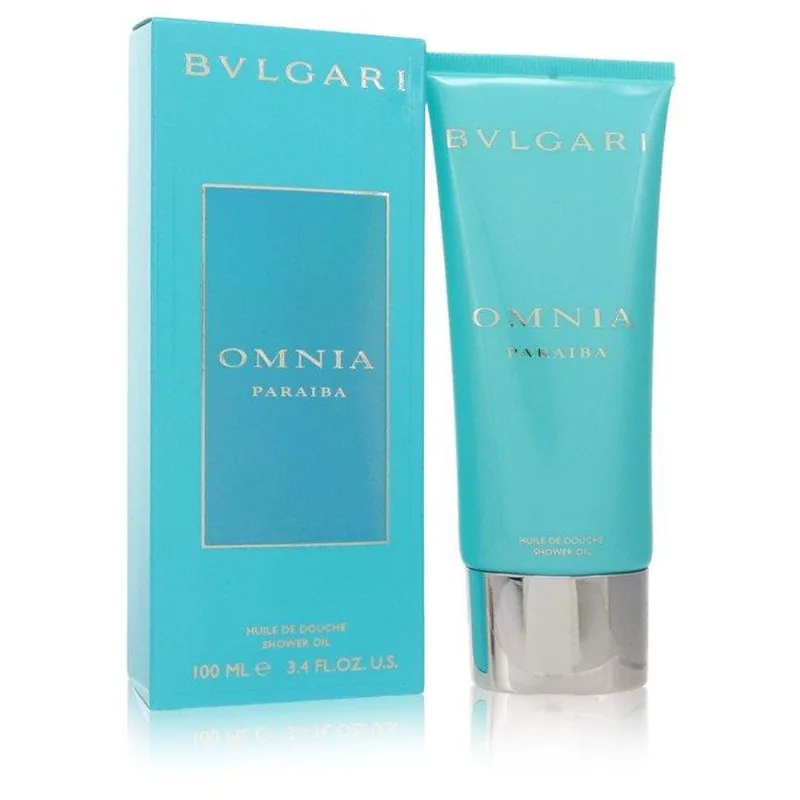 Perfume Feminino Omnia Paraiba Bvlgari 100 ML Óleo de Banho