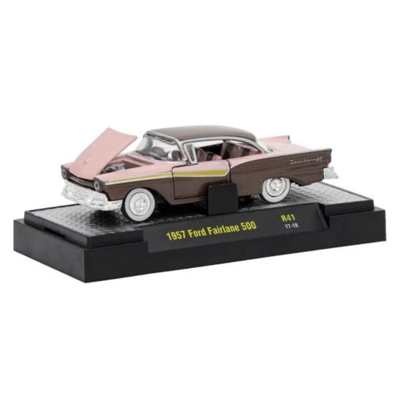 M2 AUTO THENTICS R41 1/64 32500-41 - 57 FORD FAIRLANE 500 - 57 FORD FAIRLANE 500 M2 Machines