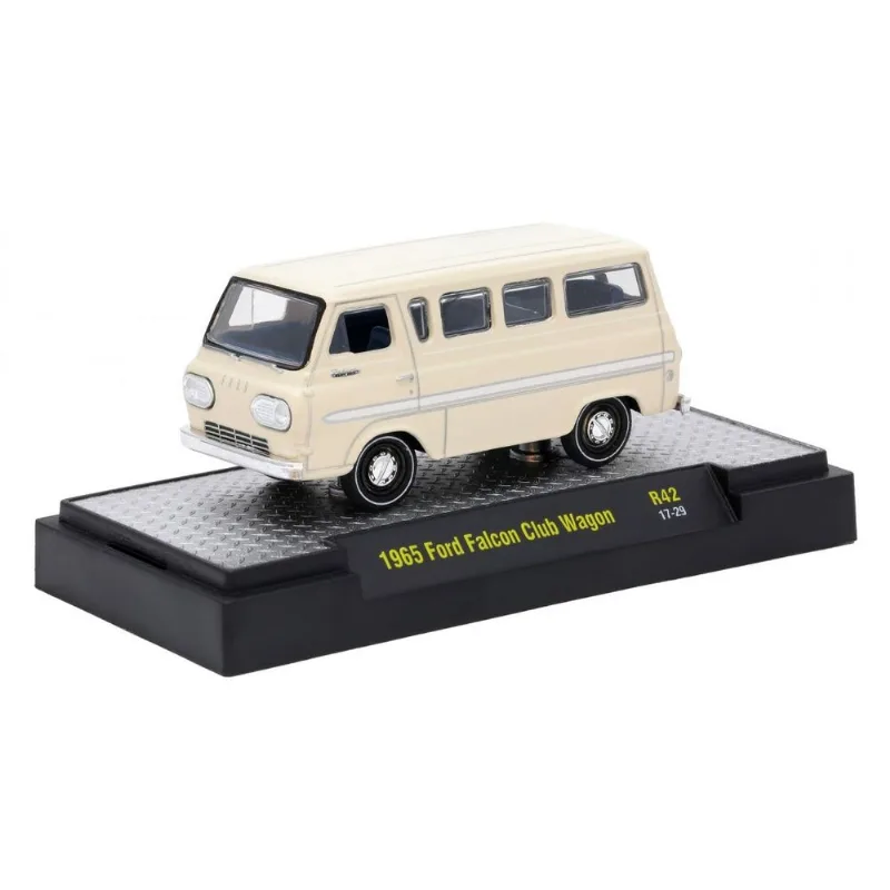 M2 AUTO TRUCKS R42 1/64 32500-42 - 65 FORD FALCON CLUB WAGON M2 Machines