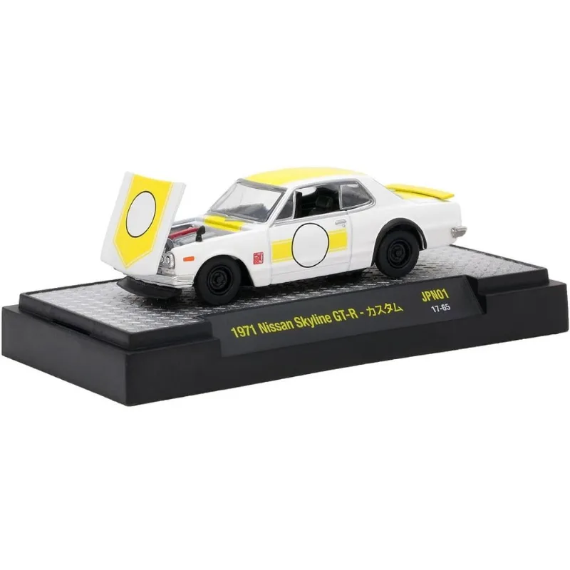 M2 AUTO THENTICS 1/64 32500-JPN01 - 70 NISSAN FAIRLADY Z432 BCO - 71 NISSAN SKYLINE GTR BCO M2 Machines