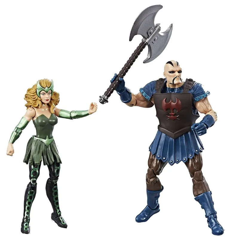 Conjunto de Bonecos Marvel Legends Executioner e Enchantress Hasbro