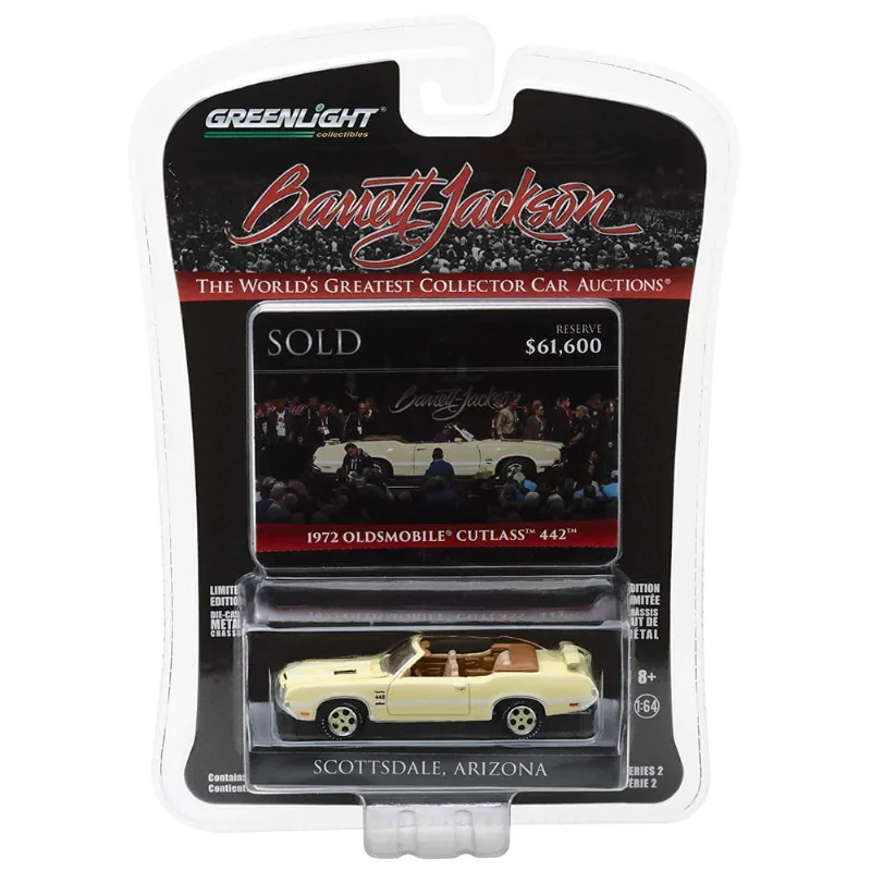 Miniatura - 72 OLDSMOBILE CUTLAS Greenlight