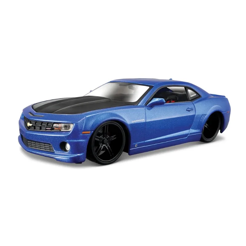 Miniatura - Carro - 2010 Chevrolet Camaro Ss - 1:24 - Maisto Design - AZUL Maisto